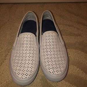 Grey Sperry Sneakers